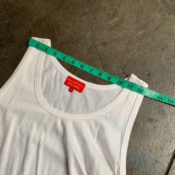 Vivienne Westwood 2011 Brand New Red Label Tank top w/ Extra Fabric - Picture 3 of 10